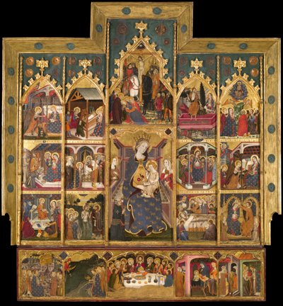 Altarpiece of the Virgin by Jaume Serra